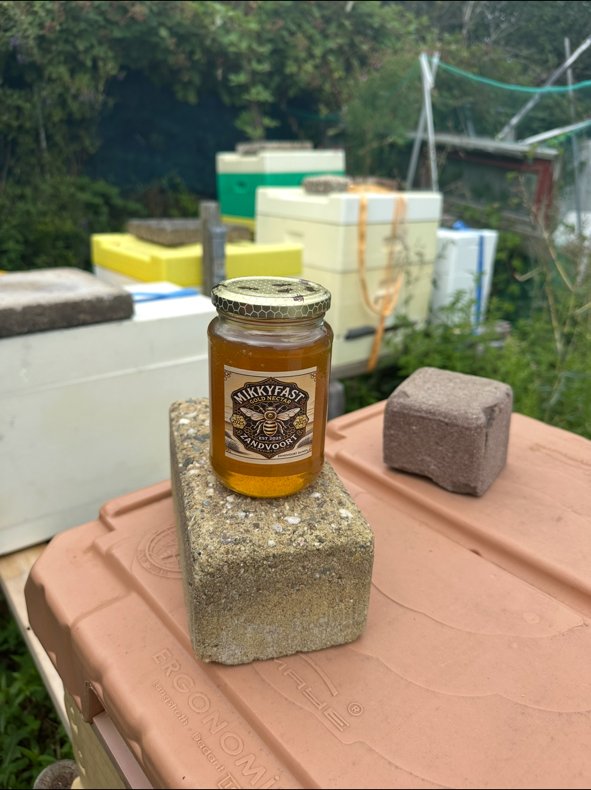 Afgevulde pot MikkyFast Gold Nectar honing